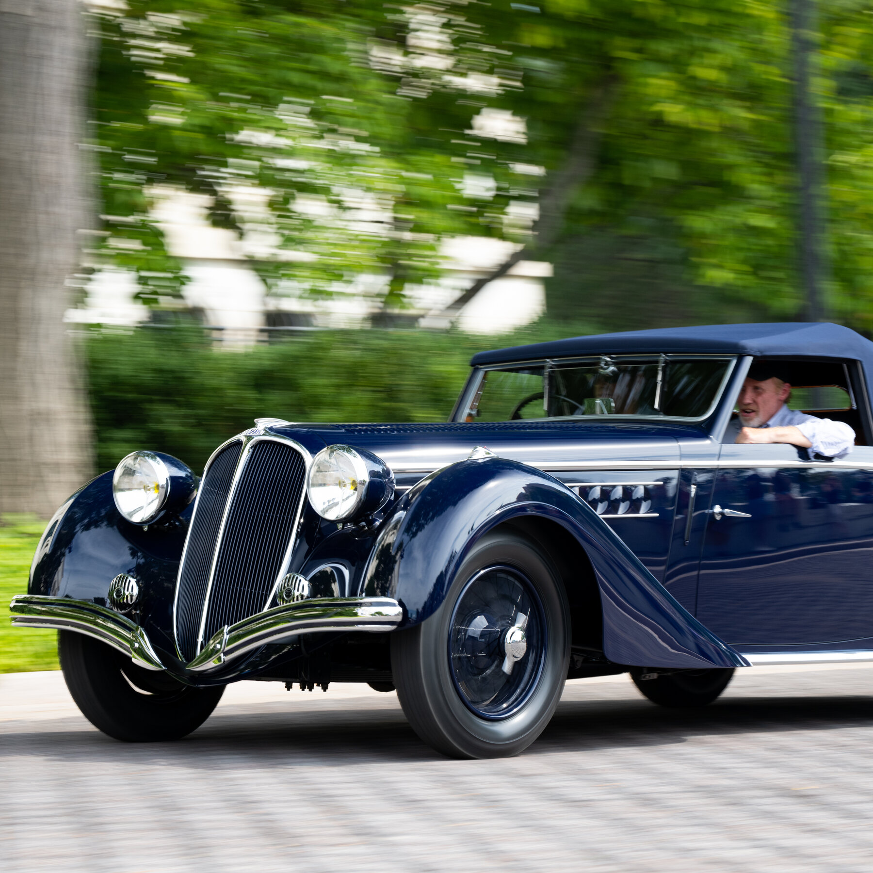 Classic Car Show Revs Up in Town Square.